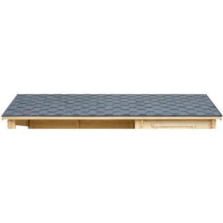 Tegole Bituminose Grigio 6 m2 per Copertura Tetto Garage da Esterno