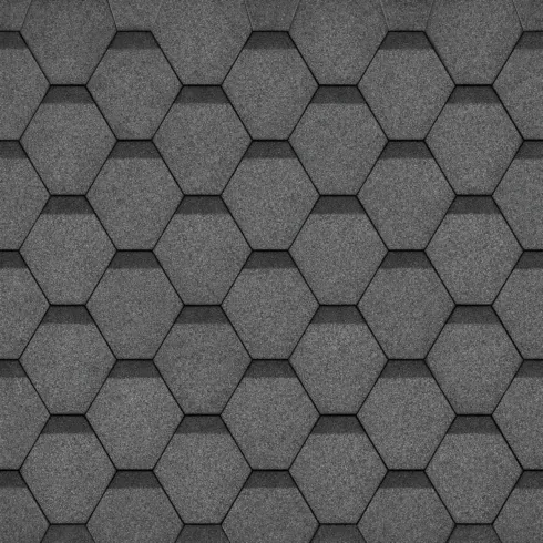 Tegole Bituminose Nero 6 m2 per Copertura Tetto Garage da Esterno
