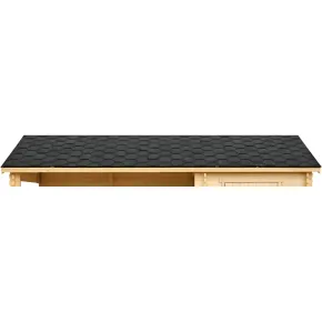 Tegole Bituminose Nero 6 m2 per Copertura Tetto Garage da Esterno 2