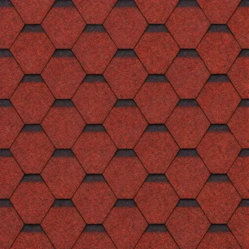 Tegole Bituminose Rosso 9 m2 per Copertura Tetto Garage da Esterno