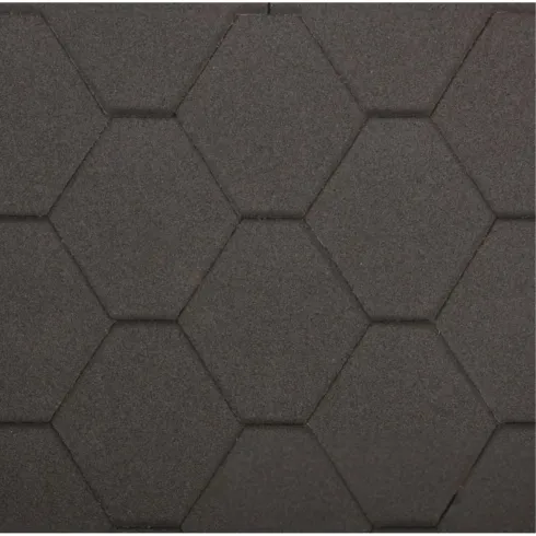 Tegole Bituminose Nero 9 m2 per Copertura Tetto Garage da Esterno
