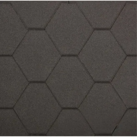 Tegole Bituminose Nero 9 m2 per Copertura Tetto Garage da Esterno