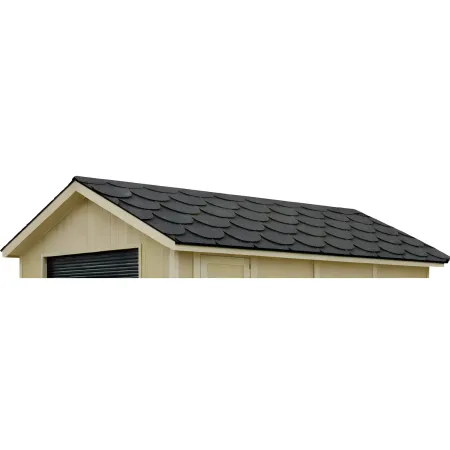 Tegole Bituminose Nero Beaver 9 m2 Copertura Tetto Garage da Esterno