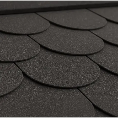 Tegole Bituminose Nero Beaver 9 m2 Copertura Tetto Garage da Esterno