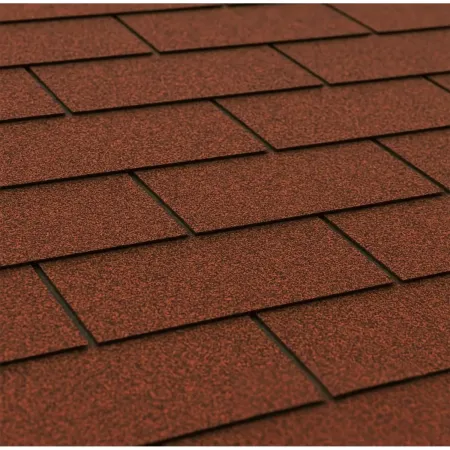 Tegole Bituminose Rosso Rettangolari 9 m2 Copertura Garage da Esterno