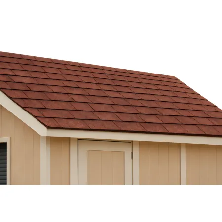 Tegole Bituminose Rosso Rettangolari 9 m2 Copertura Garage da Esterno