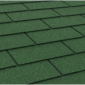 Tegole Bituminose Verde Rettangolari 9 m2 Copertura Garage da Esterno