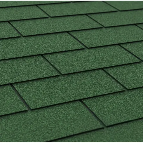Tegole Bituminose Verde Rettangolari 9 m2 Copertura Garage da Esterno