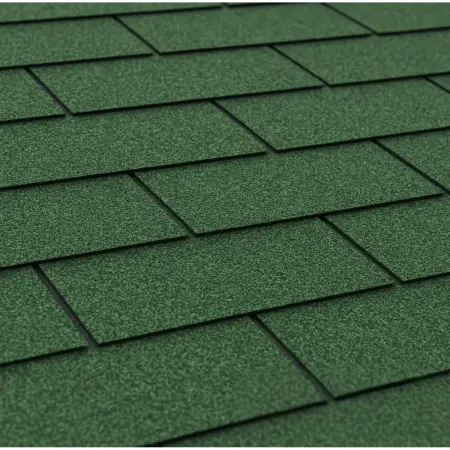 Tegole Bituminose Verde Rettangolari 9 m2 Copertura Garage da Esterno