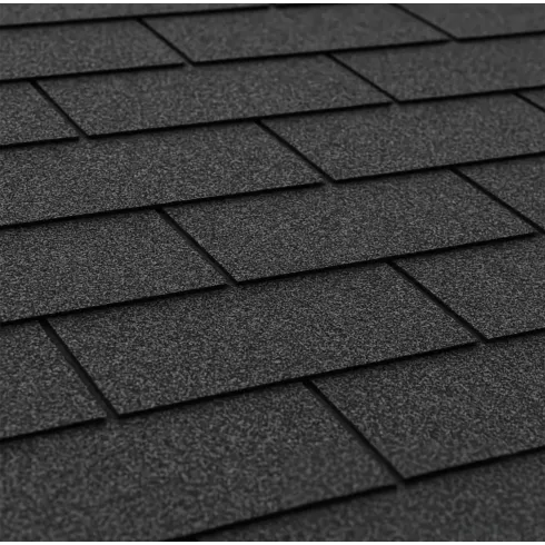 Tegole Bituminose Nero Rettangolari 9 m2 Copertura Garage da Esterno