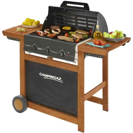 Barbecue a Gas Campignaz 3 Bruciatori Griglia in Ghisa Kit Conversione