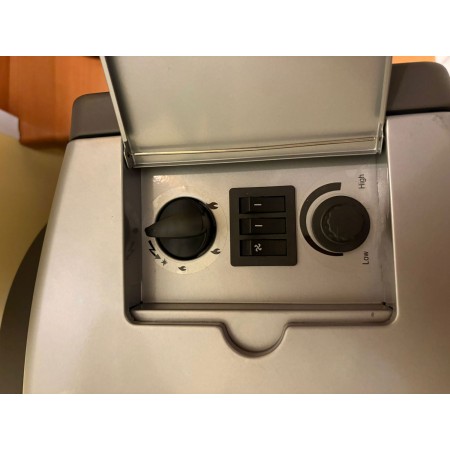 Stufa a Gas Bombola 6.2 Kw 205m3 Ventilata Elettrica Infrarossi Sensore Ossigeno