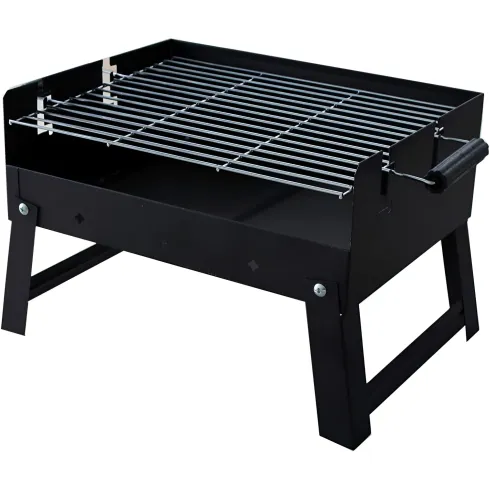 Barbecue a Carbonella BBQ Pieghevole Portatile da Giardino Campeggio