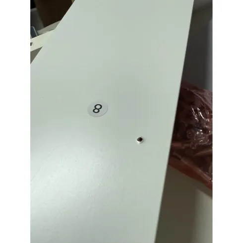 Outlet Camino a Bioetanolo 3 kW da Pavimento Cornice Legno Bianco