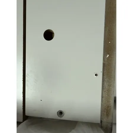 Outlet Camino a Bioetanolo 3 kW da Pavimento Cornice Legno Bianco