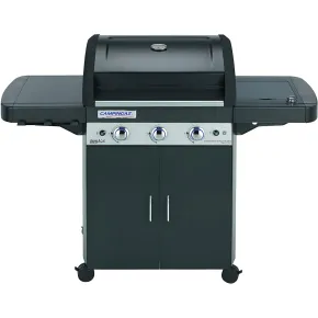 Barbecue a Gas con supporto Bombola e bruciatori in Acciaio Inox