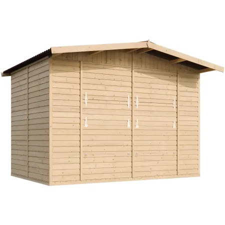 Casetta Chiosco in Legno 3x2 a Pannelli 17 mm Bar da Spiaggia Giardino