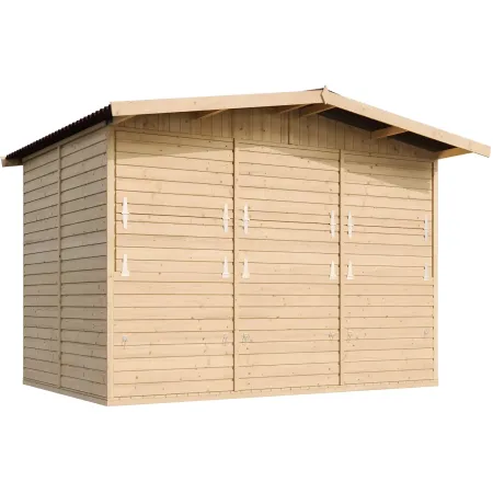 Casetta in Legno 3x2 Chiosco  a Pannelli con Finestre da Spiaggia per Bar