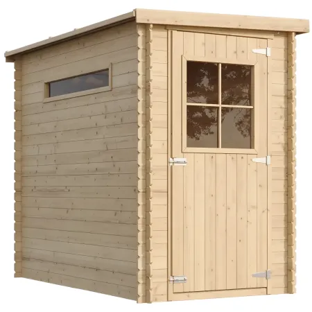 Casetta da Giardino a Parete in Legno 144x239 cm 19 mm