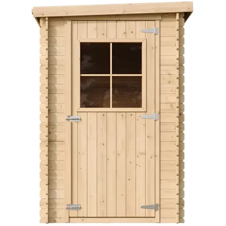 Casetta da Giardino in Legno 144x239x198 cm 19 mm con Pavimento