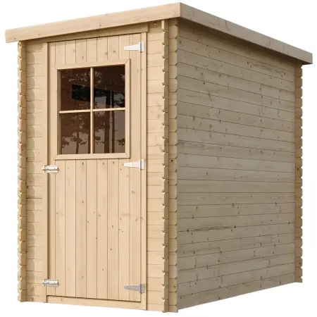 Casetta da Giardino in Legno 144x239x198 cm 19 mm con Pavimento