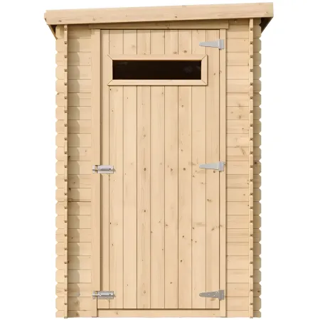 Casetta in Legno da Giardino 144x239x198 cm 19 mm per Attrezzi