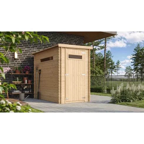 Casetta in Legno da Giardino 144x239x198 cm 19 mm per Attrezzi