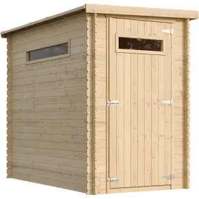 Casetta in Legno da Giardino 144x239x198 cm 19 mm per Attrezzi