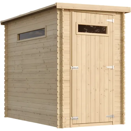Casetta in Legno da Giardino 144x239x198 cm 19 mm per Attrezzi
