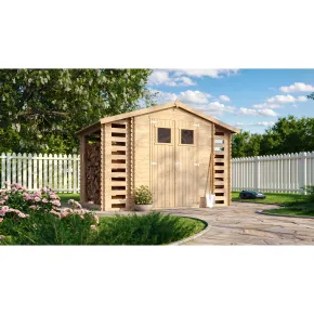 Casetta con Pavimento in Legno Legnaia 328x206x218 cm 2