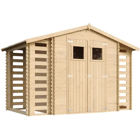 Casetta con Pavimento in Legno Legnaia 328x206x218 cm