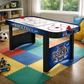 Tavolo Air Hockey con Ventola Aria 12 V a Batteria 2 Dischi Table per Bambini | BricoShop24 2