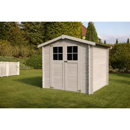Casetta in Legno 2x2 mt 19 mm Block House Box da Giardino | BricoShop24
