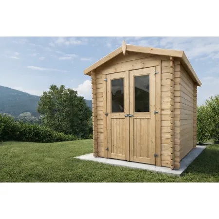 Casetta in Legno da Giardino 200x200 cm 3mq 28mm Blockhouse