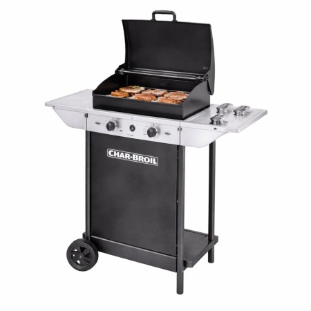 Barbecue a Gas Struttura in Acciaio con Pietra lavica da esterno