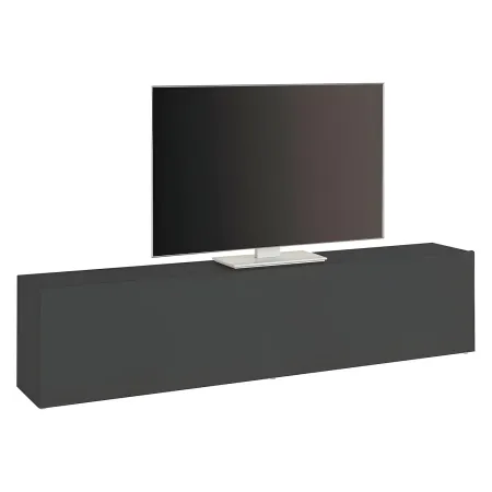 Mobile Porta TV Antracite Opaco Anta Ribalta da Soggiorno 180x30x40 cm
