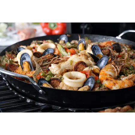 Padella Paella per Barbecue Campignaz in Acciaio Inox Antiaderente