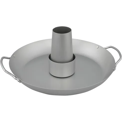 Padella Paella per Barbecue Campignaz Acciaio Inox Antiaderente Nero