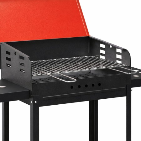 Barbecue a Carbonella con Coperchio Carbone Griglia BBQ da Balcone Giardino Casa