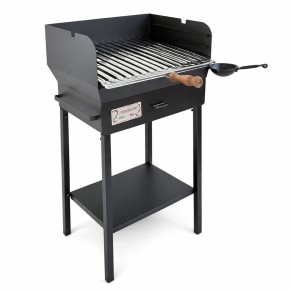Barbecue a Carbonella Ferro Griglia Acciaio Inox Carbone BBQ da Balcone Giardino