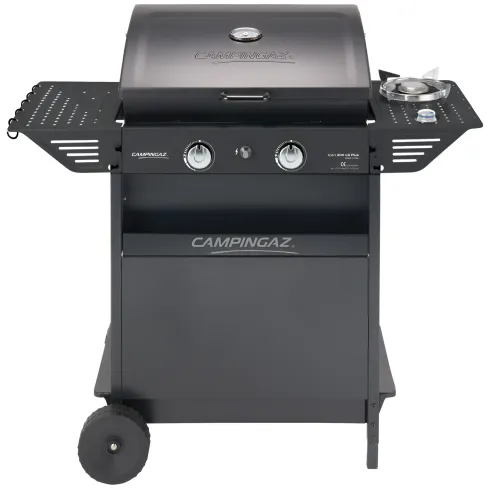 Barbecue a Gas con doppia Griglia di cottura e Forno Laterale