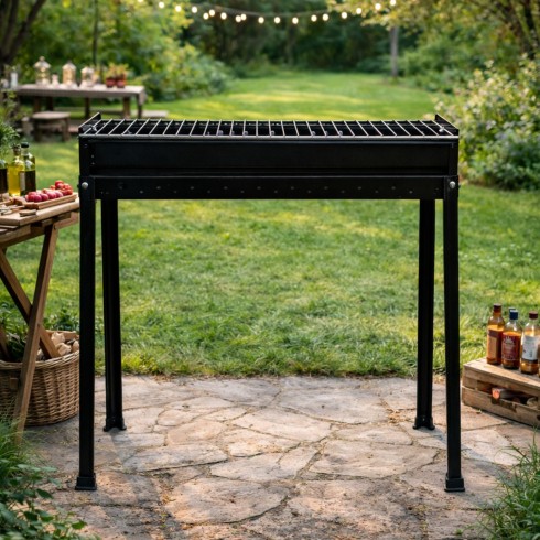 Fornacella per Arrosticini Canalina con Griglia a Carbonella Barbecue