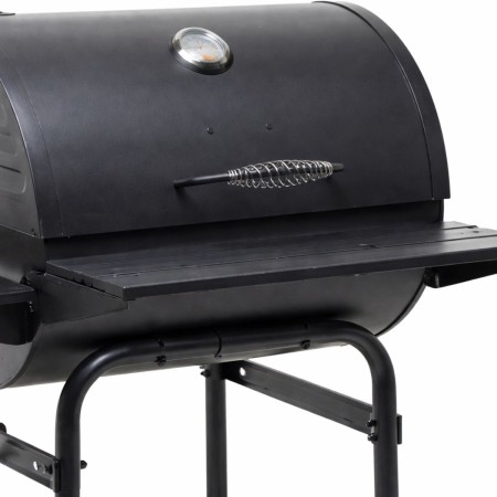 BBQ Barbecue a Carbonella con Affumicatore Coperchio Griglia Barile a Carbone | Bricoshop24