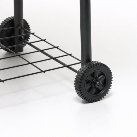 BBQ Barbecue a Carbonella con Affumicatore Coperchio Griglia Barile a Carbone | Bricoshop24