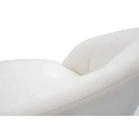 Sgabello da Bar Seduta in Velluto Crema con Gambe in Legno Nero Oro