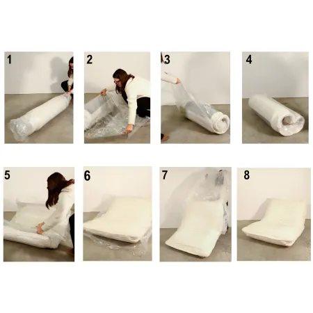 Poltrona Letto Bouclé Compressa Petrolio Moderna per Salotto Camera