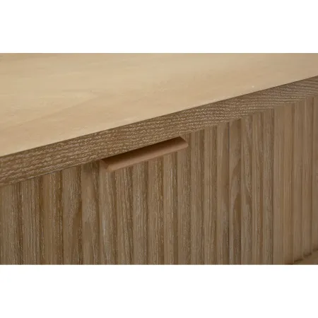 Mobile da Ingresso in Legno Naturale con Cassetto Ripiano Moderno