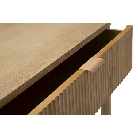 Mobile da Ingresso in Legno Naturale con Cassetto Ripiano Moderno