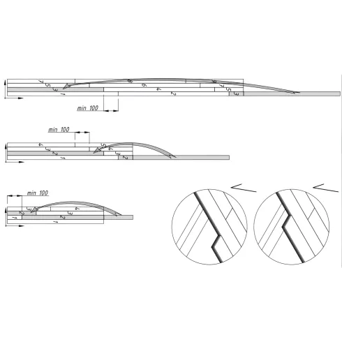 Pavimento per Casetta in Legno da Giardino 4x4 m