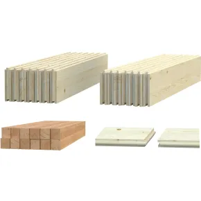Pavimento per Casetta in Legno da Giardino 380x320 cm 2